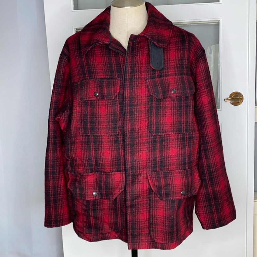 Vintage Woolrich Men's Wool Coat size large